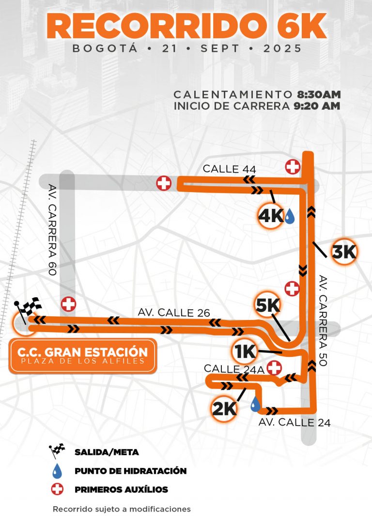 RECORRIDO 6K